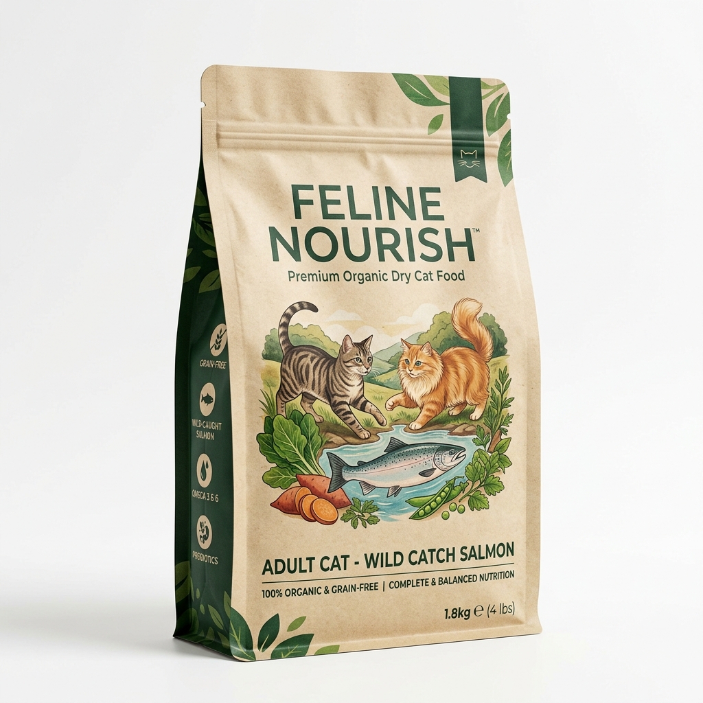 Alimento Gatos Feline Nourish Wild Catch Salmon 1.8kg